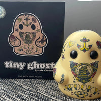 BIMTOY! TINY GHOST VINYL FIGURE (INKED UP EDITION) (5 INCH) (LE 350)