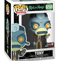 FUNKO POP! ANIMATION RICK AND MORTY: TONY #650 (GAMESTOP EXCLUSIVE STICKER)