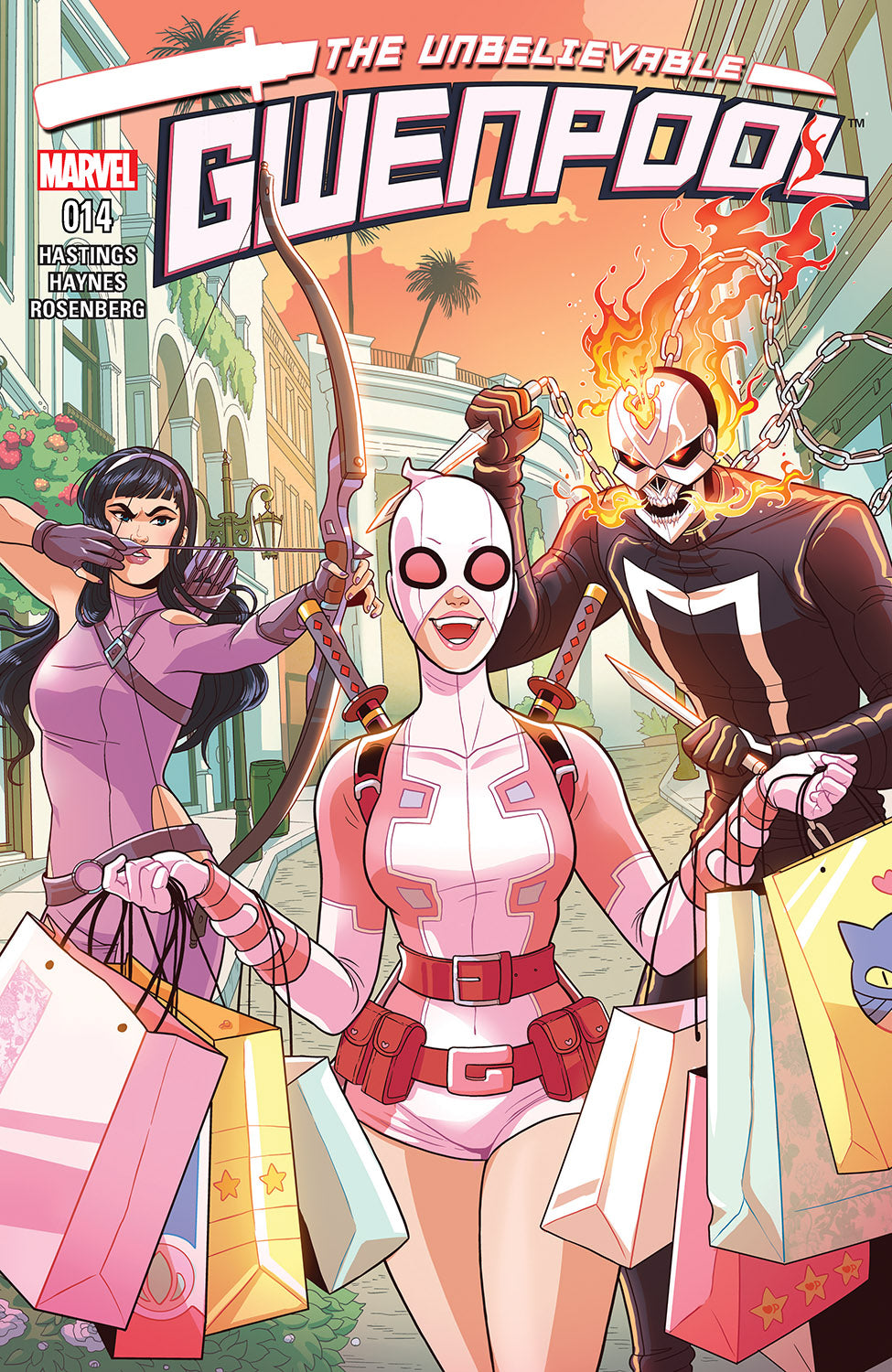 MARVEL COMICS THE UNBELIEVABLE GWENPOOL ISSUE #14 (JUNE 2017) (📌 CONDITION 9.5)