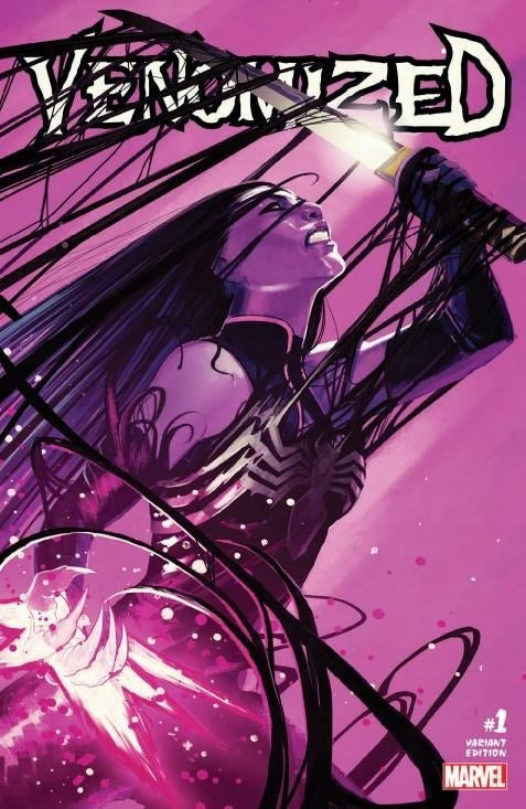 MARVEL COMICS VENOMIZED ISSUE #1 (UNKNOWN COMICS STEPHANIE HANS VARIANT COVER) (MINI SERIES) (JUNE 2018)