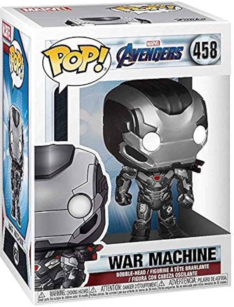 FUNKO POP! MARVEL AVENGERS ENDGAME: WAR MACHINE #458