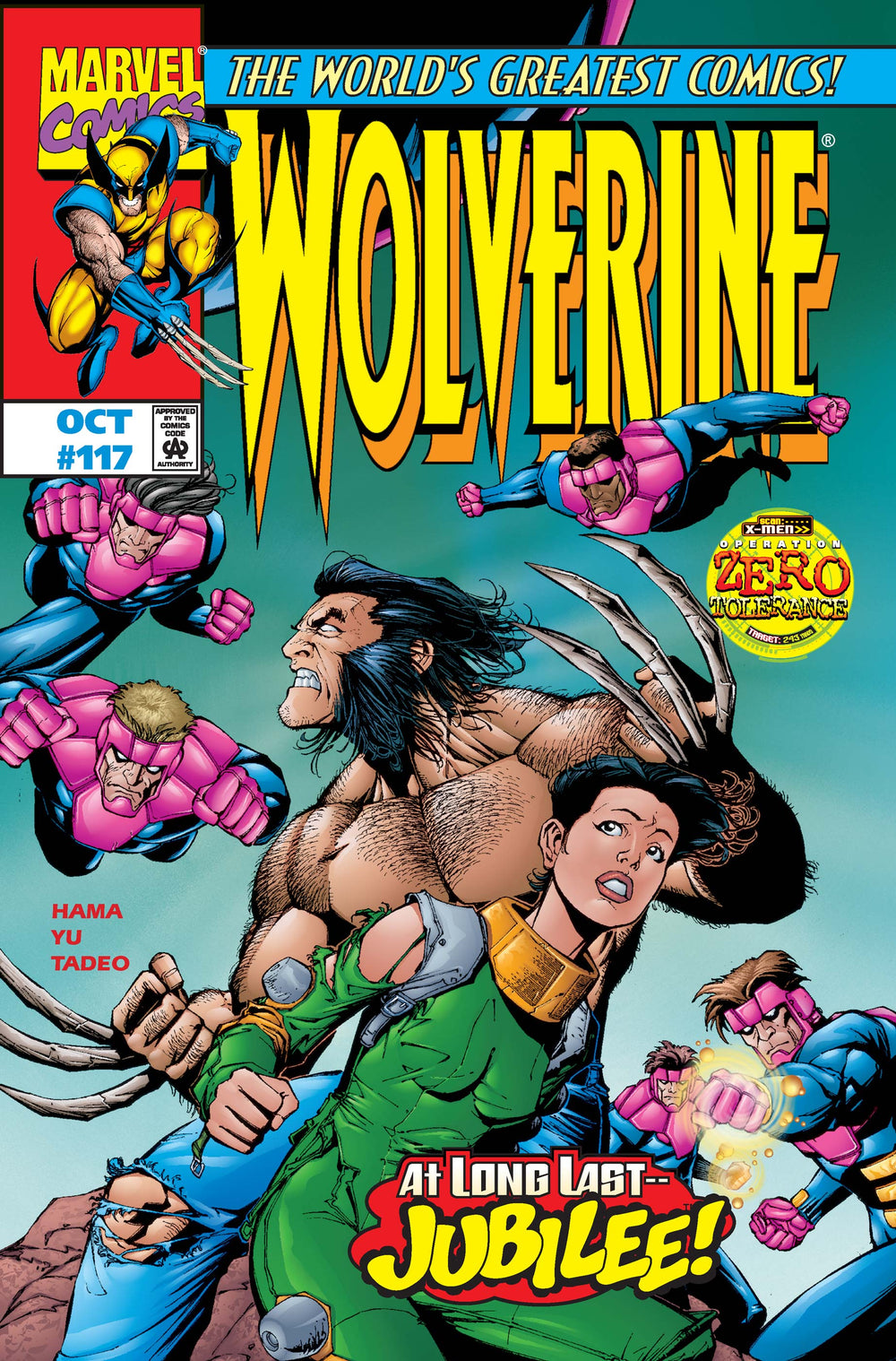 MARVEL COMICS WOLVERINE VOL 2 ISSUE #117 (DIRECT EDITION) (OCT 1997) (📌 CONDITION 9.5)