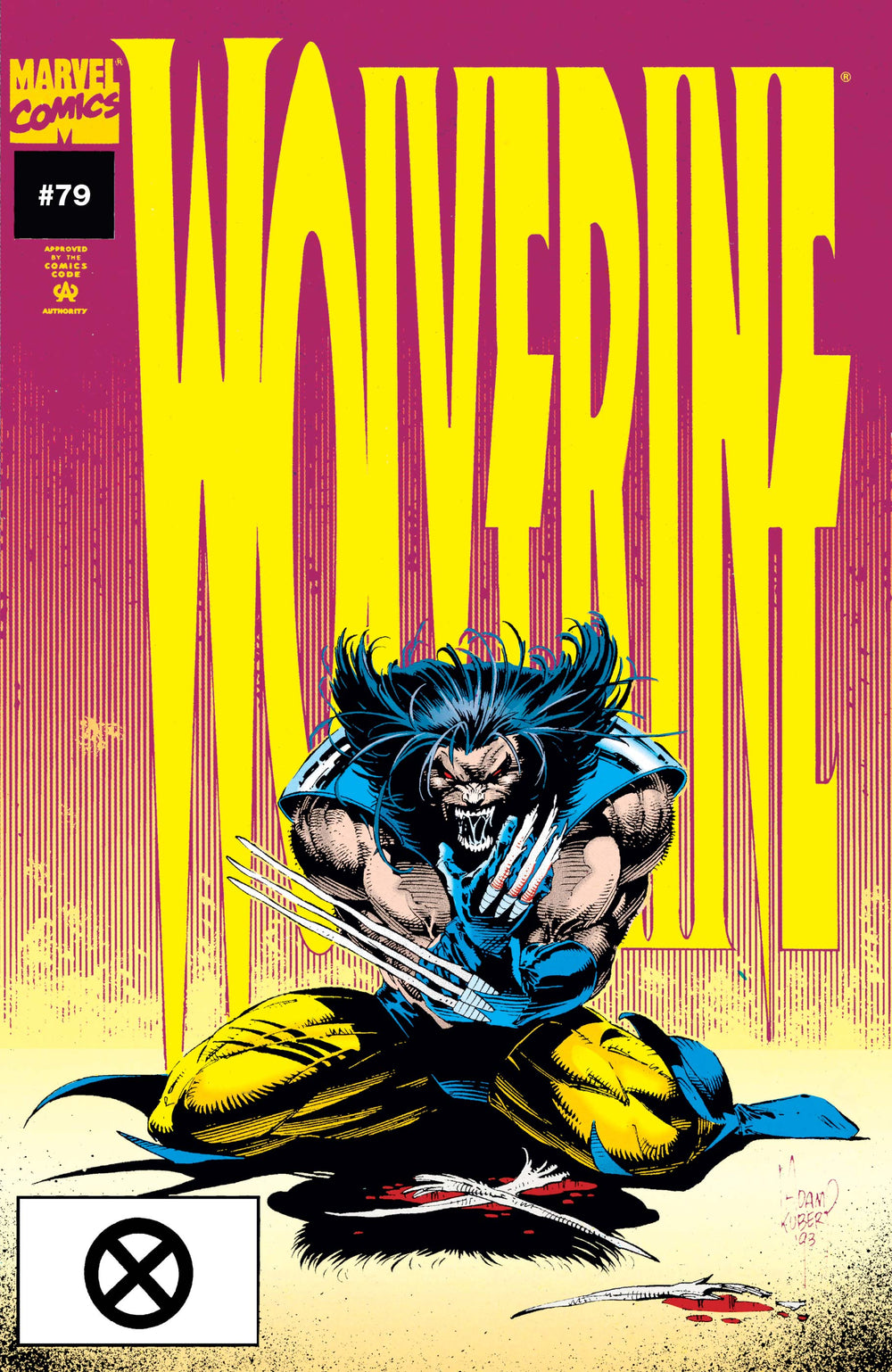 MARVEL COMICS WOLVERINE VOL 2 ISSUE #79 (NEWSSTAND EDITION) (MAR 1994) (📌 CONDITION 7.5/8.0)