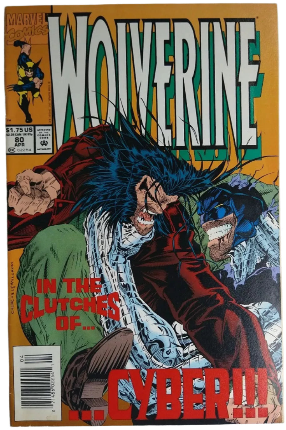 MARVEL COMICS WOLVERINE VOL. 2 ISSUE #80 (CONTROVERSIAL 1ST APPEARANCE / MENTION OF X23 IN TEST TUBE) (NEWSSTAND EDITION) (APR 1994) (📌 CONDITION 6.0