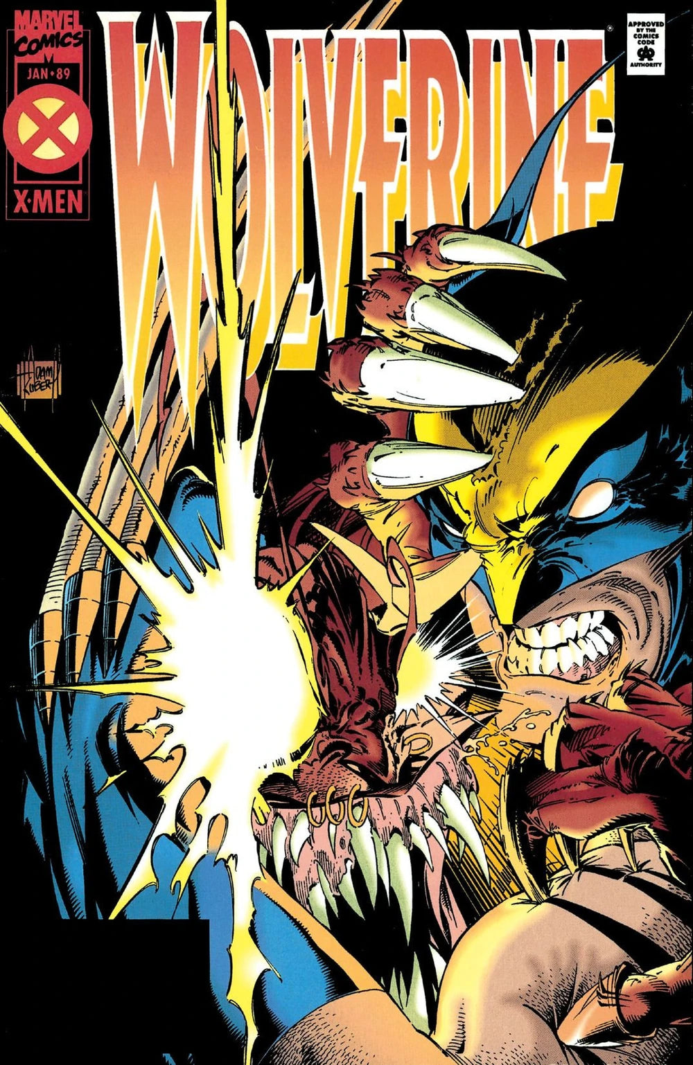 MARVEL COMICS WOLVERINE VOL. 2 ISSUE #89 (DELUXE EDITION) (DIRECT EDITION) (JAN 1995) (📌 CONDITION 8.5/9.0)