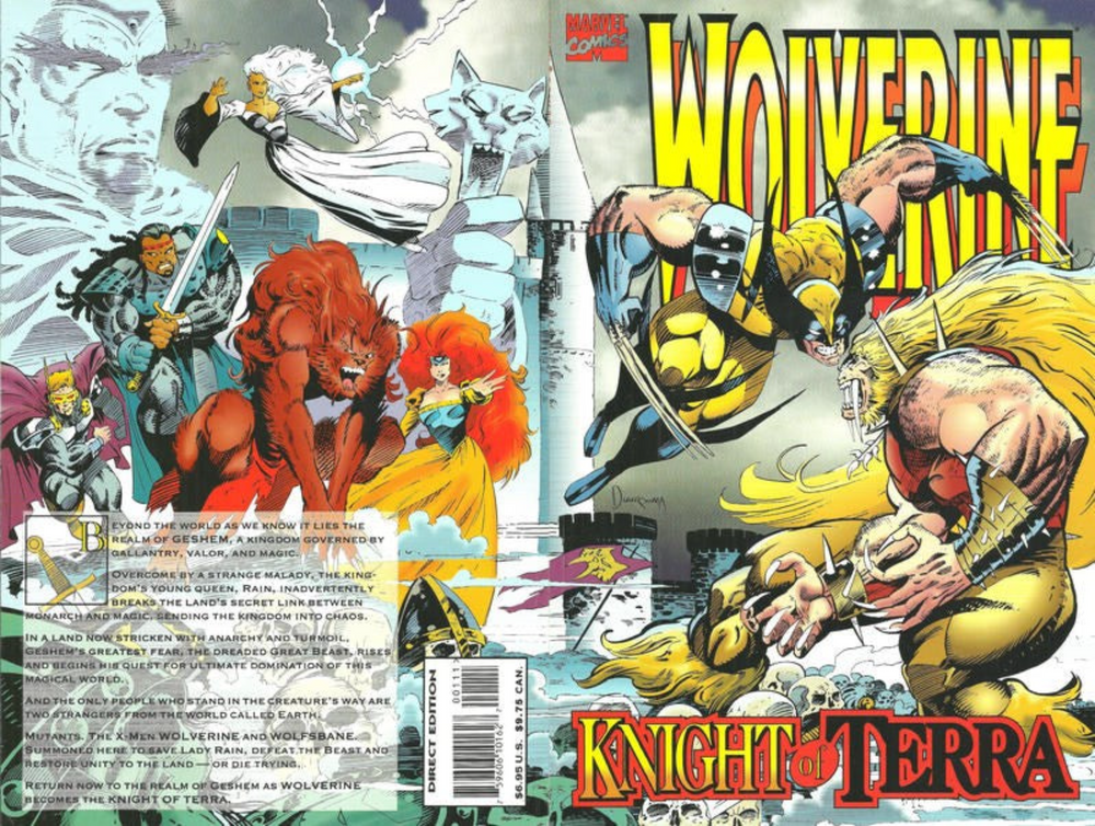 MARVEL COMICS WOLVERINE: KNIGHT OF TERRA ISSUE #1 (ONE-SHOT) (AUG 1995)