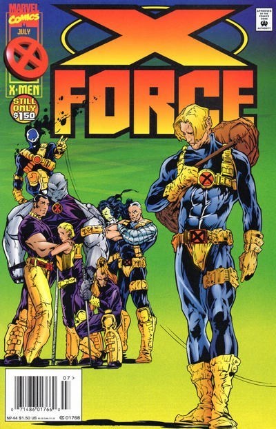 MARVEL COMICS X-FORCE VOL 1 ISSUE #44 (NEWSSTAND / STANDARD EDITION) (JULY 1995) (📌 CONDITION 7.5/8.0)