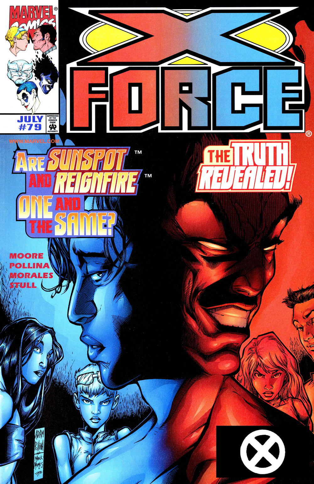 MARVEL COMICS X-FORCE VOL 1 ISSUE #79 (DIRECT EDITION) (JULY 1998) (📌 CONDITION 8.5/9.0)