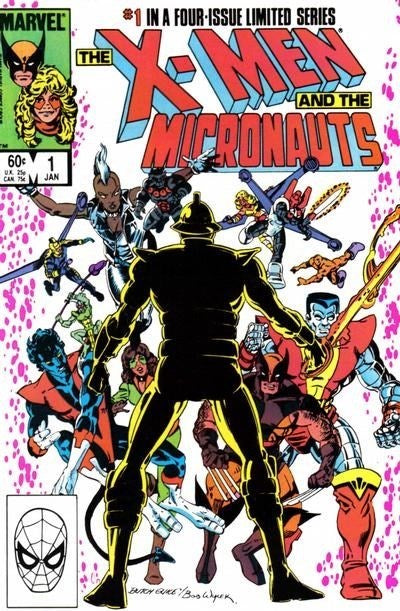 MARVEL COMICS THE X-MEN AND THE MICRONAUTS ISSUE #1 (MINI-SERIES) (JAN 1984) (📌 CONDITION 7.5)