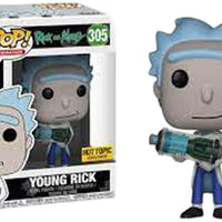 FUNKO POP! ANIMATION RICK AND MORTY: YOUNG RICK #305 (HOT TOPIC EXCLUSIVE STICKER)