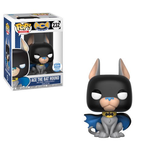 ACE THE BAT HOUND #232 (LE 3000) (FUNKO-SHOP EXCLUSIVE STICKER) FUNKO POP - THE KING'S KEEP, LLC