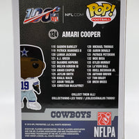 AMARI COOPER #124 (AUTOGRAPHED) (JSA CERTIFIED) (7BAP SIGNATURE SERIES EXCLUSIVE STICKER) (LE 108) (DALLAS COWBOYS) (NFL FOOTBALL) FUNKO POP