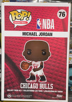 
              MICHAEL JORDAN #76 (10 INCH) (WHITE HOME JERSEY) (FOOT LOCKER EXCLUSIVE STICKER) (CHICAGO BULLS) (NBA BASKETBALL) FUNKO POP
            