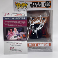 FUNKO POP! STAR WARS THE MANDALORIAN: MOFF GIDEON #380 (SIGNED/AUTO BY GIANCARLO ESPOSITO) (JSA CERTIFIED)