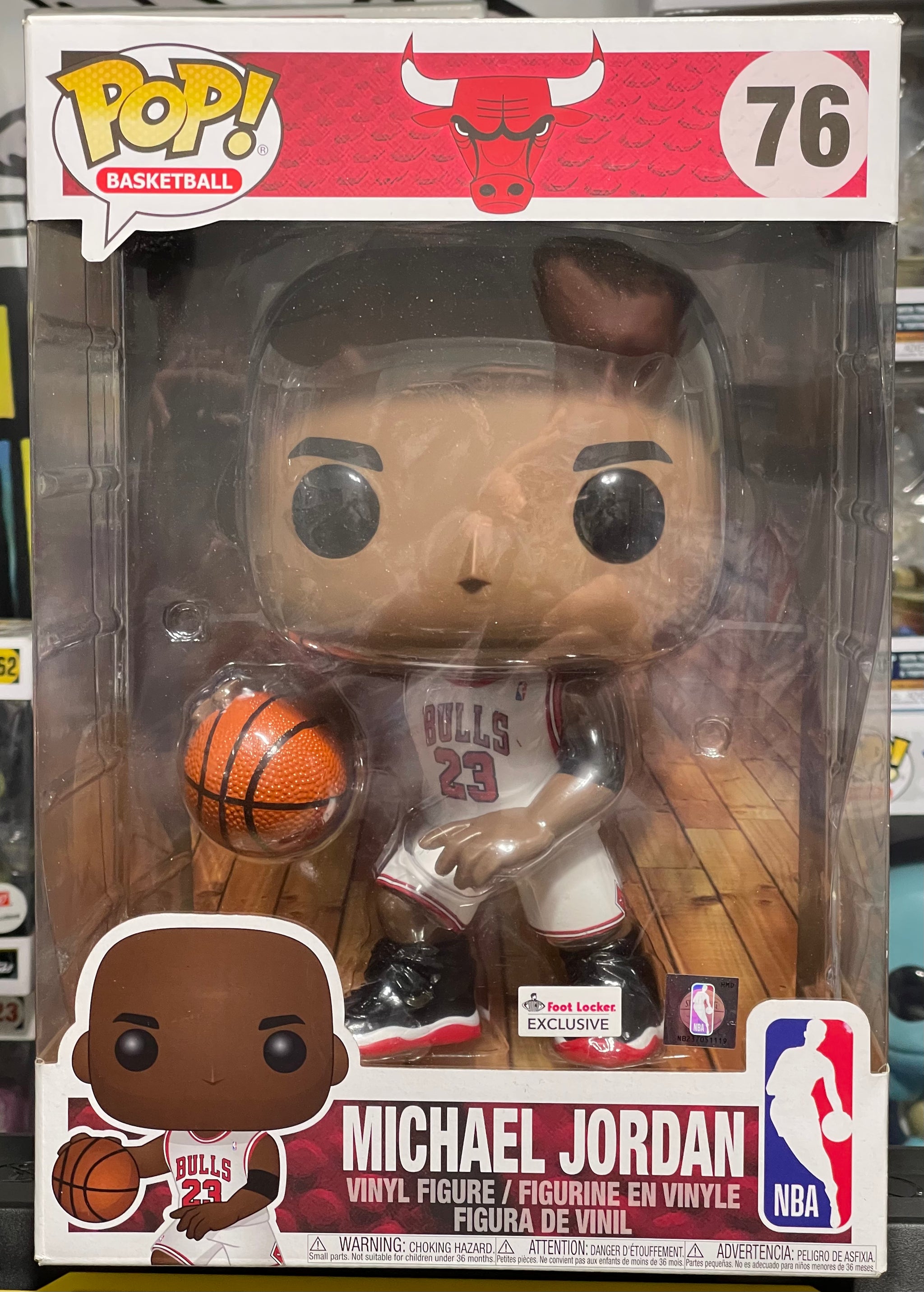 MICHAEL JORDAN FUNKO POP SEALED CASE FUNKO UNOPENED BULLS top GIANT 10