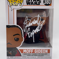 FUNKO POP! STAR WARS THE MANDALORIAN: MOFF GIDEON #380 (SIGNED/AUTO BY GIANCARLO ESPOSITO) (JSA CERTIFIED)