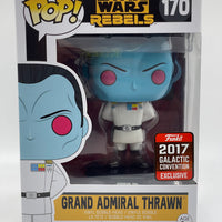 GRAND ADMIRAL THRAWN #170 (2017 GALACTIC CONVENTION STICKER) (STAR WARS) FUNKO POP