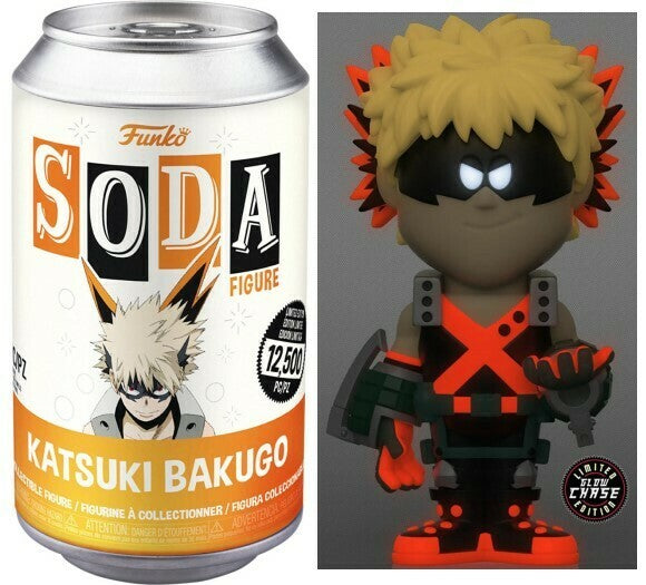 FUNKO SODA FIGURE! ANIMATION MY HERO ACADEMIA: KATSUKI BAKUGO (GLOW CHASE) (LE 2,000)