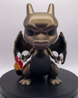 
              FUNKO POP CUSTOM! GAMES POKEMON: CHARIZARD #843 (GOLD STATUE VARIANT) (LE 1) (KING'S KEEP EXCLUSIVE CUSTOM)
            