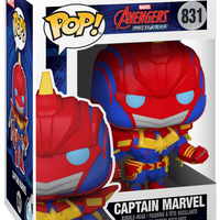 FUNKO POP! MARVEL AVENGERS MECH STRIKE: CAPTAIN MARVEL #831 (WALMART EXCLUSIVE STICKER)