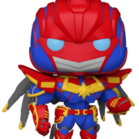 FUNKO POP! MARVEL AVENGERS MECH STRIKE: CAPTAIN MARVEL #831 (WALMART EXCLUSIVE STICKER)