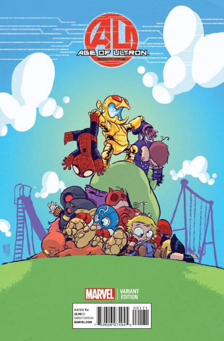 AGE OF ULTRON ISSUE #1 (SKOTTIE YOUNG VARIANT COVER) (MAY 2013) COMIC BOOK