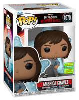 
              AMERICA CHAVEZ #1070 (2022 SUMMER CONVENTION STICKER) (DOCTOR STRANGE IN THE MULTIVERSE OF MADNESS) FUNKO POP
            
