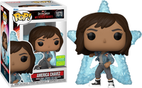 
              AMERICA CHAVEZ #1070 (2022 SUMMER CONVENTION STICKER) (DOCTOR STRANGE IN THE MULTIVERSE OF MADNESS) FUNKO POP
            