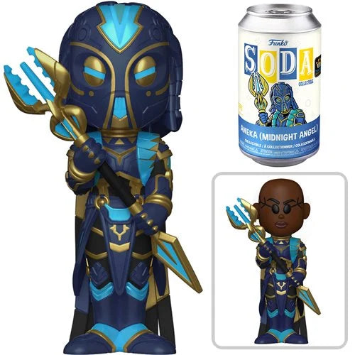 ANEKA ANGEL (MIDNIGHT) (CHANCE OF CHASE) (SPECIALTY SERIES EXCLUSIVE STICKER) (BLACK PANTHER WAKANDA FOREVER) FUNKO SODA FIGURE