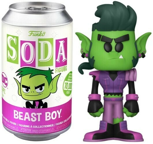 BEAST BOY (LE 8,400) (COMMON/NOT SEALED) (TEEN TITANS GO) FUNKO SODA FIGURE