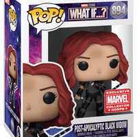 BLACK WIDOW #894 (POST-APOCALYPTIC) (WHAT IF...?) (COLLECTOR CORPS EXCLUSIVE STICKER) FUNKO POP