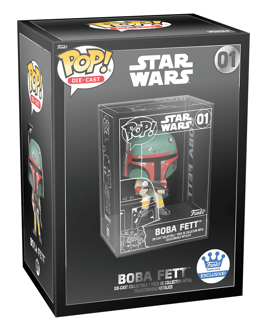 Funko Pop Die 2024 Cast Boba Fett Chase Bundle