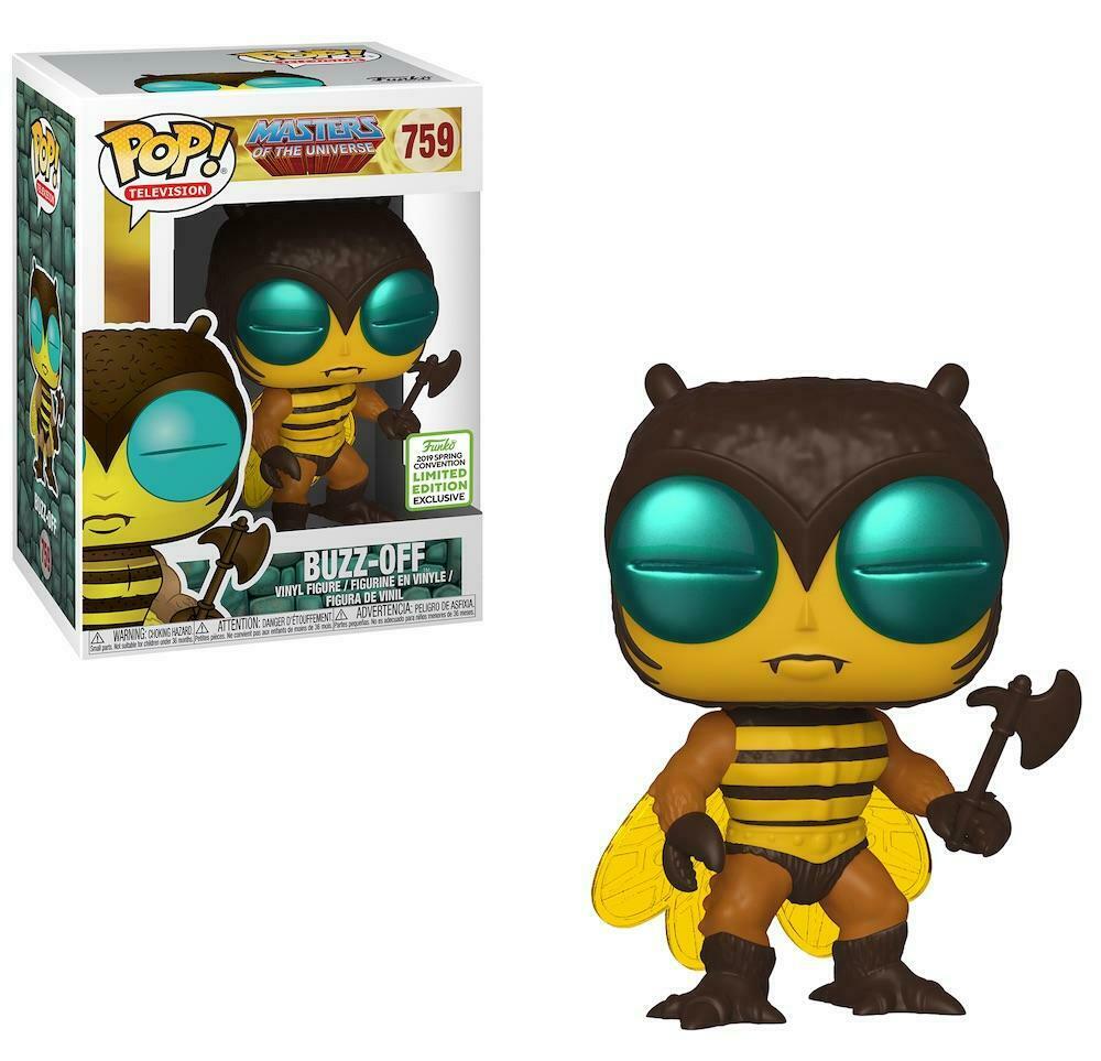 BUZZ-OFF #759 (2019 SPRING CONVENTION) (MASTERS OF THE UNIVERSE) FUNKO POP