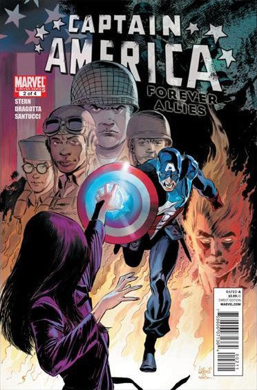CAPTAIN AMERICA: FROEVER ALLIES ISSUE #2 (MINI-SERIES) (NOVEMBER 2010)