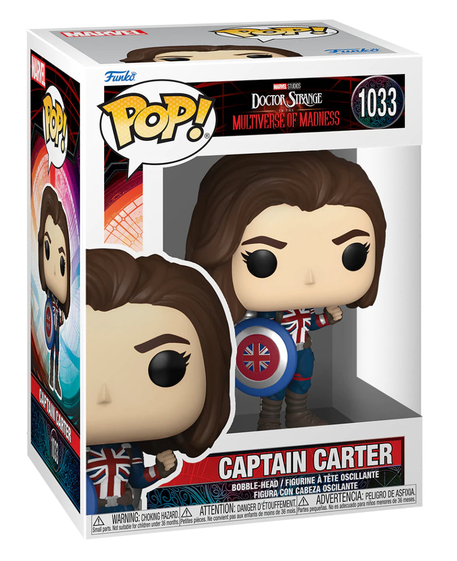 CAPTAIN CARTER #1033 (DOCTOR STRANGE AND THE MULTIVERSE OF MADNESS) FUNKO POP