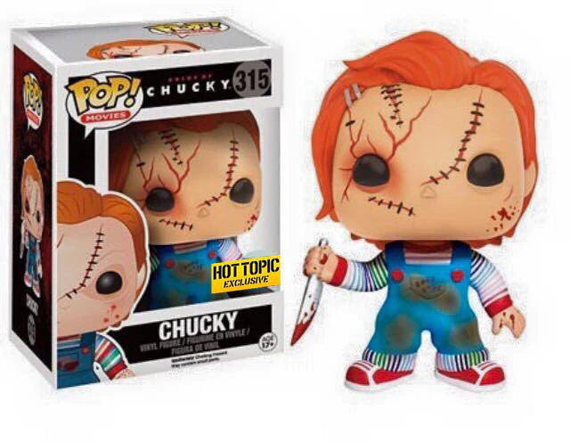 Funko Pop! Movies: Bride of Chucky – Blacklight Chucky Entertainment Earth  Exclusive 315 – Bella Books Comics and Toys