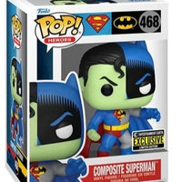 FUNKO POP! DC HEROES BATMAN/SUPERMAN: COMPOSITE SUPERMAN #468 (ENTERTAINMENT EARTH EXCLUSIVE STICKER)