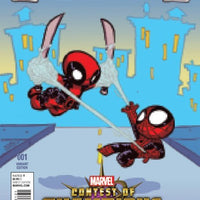 CONTEST OF CHAMPIONS ISSUE #1 VOL #3 (SKOTTIE YOUNG VARIANT COVER) (DECEMBER 2015) COMIC BOOK