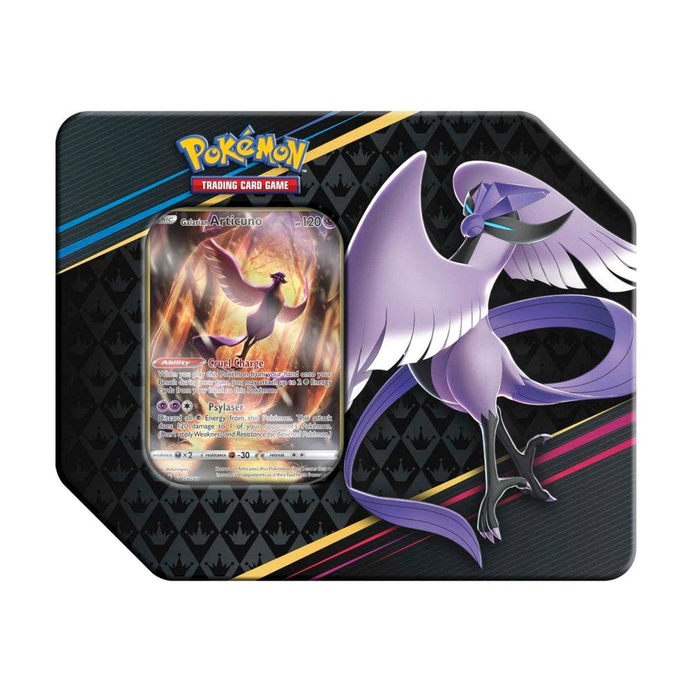 SWORD AND SHIELD - CROWN ZENITH TIN COLLECTION (GALARIAN ARTICUNO) POKEMON TCG