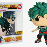 FUNKO POP! ANIMATION MY HERO ACADEMIA: DEKU #564 (SEASON 3) (HOT TOPIC EXCLUSIVE STICKER)