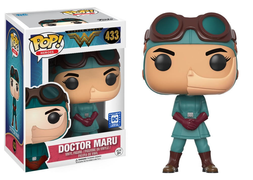 FUNKO POP! DC HEROES DOCTOR MARU #433 (LEGION OF COLLECTORS EXCLUSIVE STICKER)