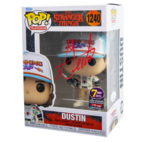 
              DUSTIN #1240 (WALKIE TALKIE) (SIGNED BY GATEN MATARAZZO) (JSA CERTIFIED) (7BAP SIGNATURE SERIES/LE 175) (STRANGER THINGS) FUNKO POP
            