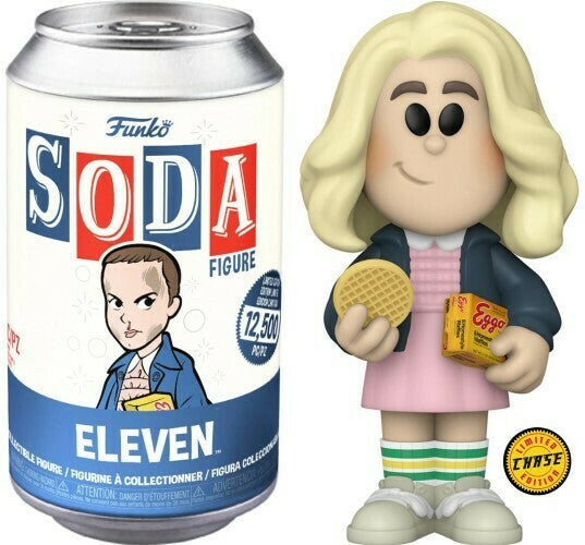 ELEVEN (WIG) (LE 2,000) (CHASE/NOT SEALED) (STRANGER THINGS) FUNKO SODA FIGURE