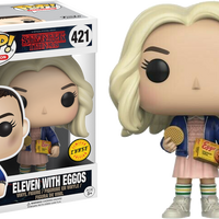 ELLEVEN WITH EGGOS #421 (WIG) (CHASE) (STRANGER THINGS) FUNKO POP