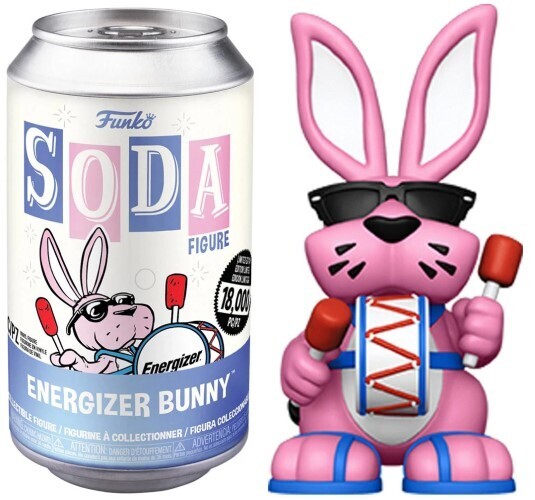 ENERGIZER BUNNY (LE 15,000) (COMMON/NOT SEALED) (SPECIALTY SERIES) FUNKO SODA FIGURE