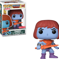 FAKER #569 (TARGET EXCLUSIVE STICKER) (MASTERS OF THE UNIVERSE) (MOTU) FUNKO POP