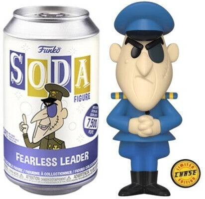 FEARLESS LEADER (BLUE SUIT) (LE 1,250) (CHASE/NOT SEALED) (ROCKY AND BULLWINKLE) FUNKO SODA FIGURE