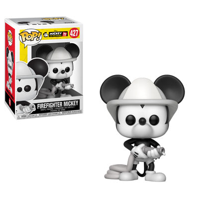 FIREFIGHTER MICKEY #427 (BLACK & WHITE) (THE TRUE ORIGINAL 90 YEARS) FUNKO  POP