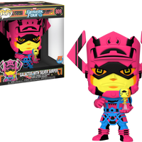 GALACTUS WITH SILVER SURFER #809 (10 INCH) (BLACKLIGHT) (PREVIEWS EXCLUSIVE STICKER) FUNKO POP