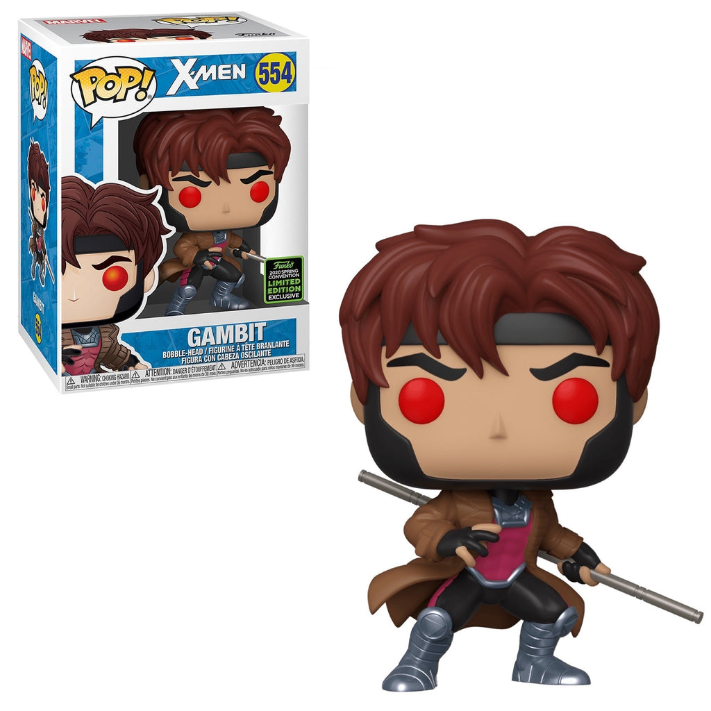 Funko Pop! Marvel X-men Gambit 554 Exclusivo Original Colecionavel - Moça  do Pop - Funko Pop é aqui!